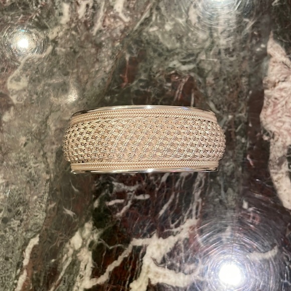 Sterling silver cuff